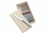 WMF Steakbesteck-Set in Holzkiste 6-teilig, Silber