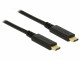DeLock USB 3.1-Kabel 10Gbps, bis 5A, 100Watt USB C