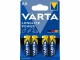 Varta Batterie Longlife Power AA 4 Stück, Batterietyp: AA