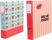 ANCOR A4 Ring Binder 2 Rings D25 B'LOG GIRL