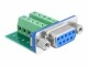 DeLock Adapter RS-232 DB9 (f) - Terminalblock cm