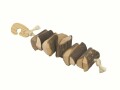 Nobby Knabber Holzkette, 25 cm, Nagetierart: alle Kleinnagetiere