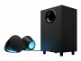Logitech PC-Lautsprecher G560, Audiokanäle: 2.1, Detailfarbe