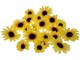 Dekomat AG Kunstblume Sonnenblumenblüten Maya 20 Stück