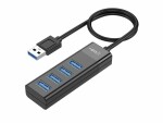 onit USB-A-Hub, Stromversorgung: USB, Anzahl Ports: 4
