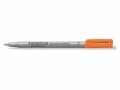 Staedtler Folienstift Lumocolor 316 F Orange, wasserlöslich