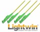 Lightwin LWL-Patchkabel E2000/APC-E2000/APC, Singlemode, Duplex, 1m