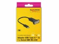 DeLock Serial-Adapter 63908 USB-C, Datenanschluss Seite B