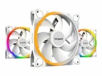 be quiet! 140mm be quiet! LIGHT WINGS White PWM Triple-Pack