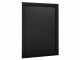 Securit Wandtafel Woody 30 x 40 cm Schwarz, Tafelart