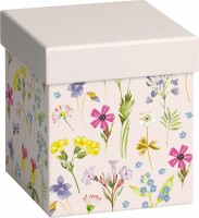 STEWO Geschenkbox 11x11x12 Cube Chantal rosaDie