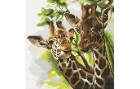 CRAFT Buddy Bastelset Crystal Art Kit Friendly Giraffes 30 x