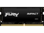 Kingston SO-DDR4-RAM FURY Impact 2666 MHz 1x 8 GB