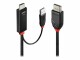 LINDY 3m HDMI to DisplayPort Cable, LINDY 3m, HDMI