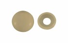 Krafter Abdeckkappen 2-teilig, Beige, 15 x 5 mm, 8