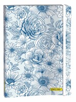 ONLINE    ONLINE Bullet Journal Blue Flowers A5 18022 120g, 72