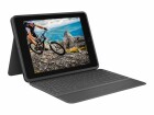 Logitech Tablet Tastatur - Cover Rugged Folio iPad 10.2" (7.-9. Gen.)