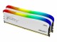 Kingston FURY Beast RGB SE 16GB DDR4 3600MT/s (Kit of 2) White