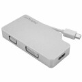 STARTECH .com Aluminium Reise A/V Adapter 3-in-1 Mini DisplayPort