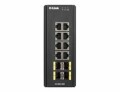 D-Link DIS 300G-12SW - Switch - managed - 8