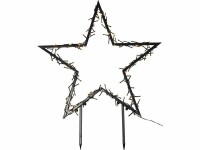 Star Trading LED-Figur Stern Spiky, 140 LED, 73 cm, Betriebsart