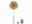 Star Trading Baumspitze Flinga, 43 cm, Gold, Verpackungseinheit: 1 Stück, Detailfarbe: Gold, Produkttyp: Baumspitze, Detailmaterial: Metall, Papier, Grundmaterial: Metall, Papier