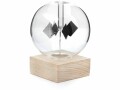 Kikkerland Aufsteller Solar Radiometer aus Glas und Holz, Bewusste