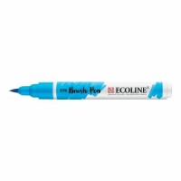 TALENS Ecoline Brush Pen 11505780 himmelblau (cyan), Kein