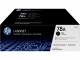 HP Inc. HP Toner Nr. 78A (CE278AD) Black (2er-Pack), Druckleistung