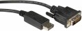 Roline DisplayPort - DVI-D Kabel - 5m