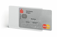 DURABLE Kreditkartenhülle Rfid Secure 890319 3 Stück, Kein