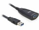 DeLock Delock USB3.0-Verlängerungskabel 5.0m A-A, M/F, USB