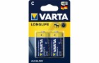 Varta Batterie Longlife C 2 Stück, Batterietyp: C