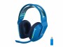 Logitech Headset G733 Lightspeed Blau, Audiokanäle: 7.1