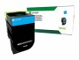 Lexmark Toner 71B20C0 Cyan, Druckleistung Seiten: 2300 ×