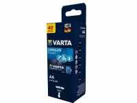 Varta Batterie Longlife Power AA 40 Stück, Batterietyp: AA