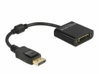 DeLock Adapter 4K Passiv DisplayPort - DVI-D, Kabeltyp: Adapter