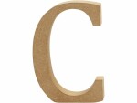 Creativ Company Holzbuchstabe C 1 Stück, Breite: 2 cm, Höhe