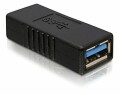 DeLock USB3.0 Adapter: A-Buchse-A-Buchse, schwarz