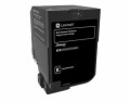 Lexmark Toner 74C2SK0 Black, Druckleistung Seiten: 7000 ×