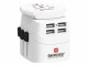 SKROSS Weltreiseadapter PRO Light 4x USB A, Anzahl Pole