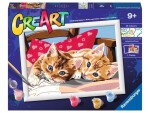 Ravensburger Malen nach Zahlen CreArt: Two Cuddly Cats