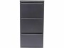 Kare Schuhschrank Caruso 100 x 50 cm, Anthrazit