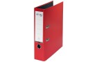 VON Ordner mit PP/Papier, 8 cm, Rot, Zusatzfächer: Nein