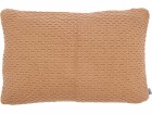 Södahl Kissen Wave Knit 40 x 60 cm, Braun/Camel