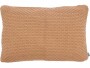 Södahl Kissen Wave Knit 40 x 60 cm, Braun/Camel