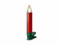 Lumix LED Baumkerze SuperLight Flame, Rot, 6er-Set, Betriebsart