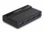 DeLock USB-Switch 4x Gerät und 2x Host 5 Gbps