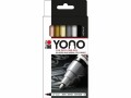 Marabu Acrylmarker YONO Set 1.5 - 3 mm, 4-teilig