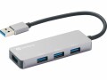 Sandberg - Hub - 1 x SuperSpeed USB 3.0 + 3 x USB 2.0 - Desktop